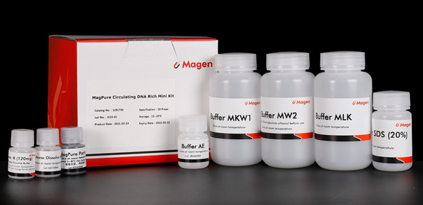 Rich small fragment cfDNA from 5ml serum/plasma,  remove DNA fragments＞500bp