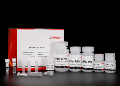 Isolation total DNA from 50~150mg fresh/frozen or 15~40mg dry plant and fungal tissue. CTAB/chloroform method, Efficient removal of polysaccharide and RNA contamination