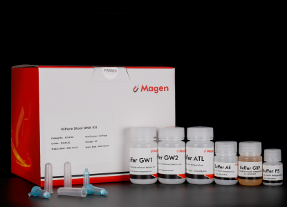 Isolation total DNA from 50-100mg stool samples