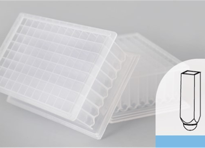 2.2ml 96 Well Deep Plate,Squre Well (V bottom)