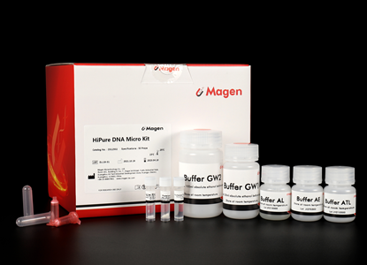 Isolation total DNA from 1-100μl blood, <10mg tissue, urine, blood stain, seminal stain, widely used in Forensic Detecting