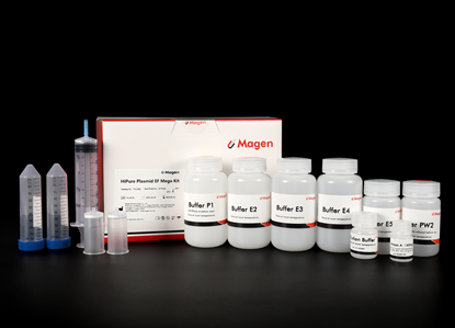 Isolation up to 10mg endotoxin-free plasmid DNA from 500ml bacterial culture. Recommend for High copy vector(>3μg/ml)