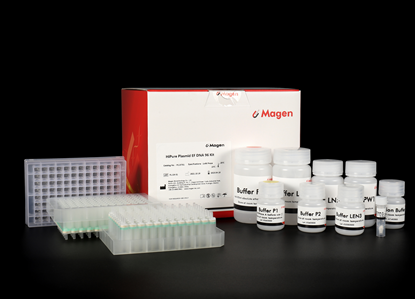 Isolation up to 30μg endotoxin-free plasmid DNA from 1-5ml bacterial culture using 96-well bind plate. Recommend for low copy vector, Thoroughly remove RNA.
